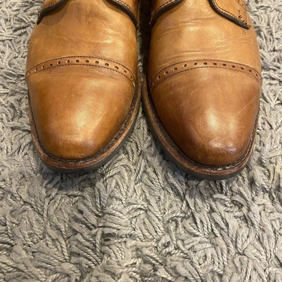 Allen Edmonds Clifton Walnut Brown Leather Cap Toe Oxfords Shoes Men’s 9.5 D main image 8